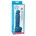 Colours Pleasures Dildo - 5 Inch Blue at Spencer's