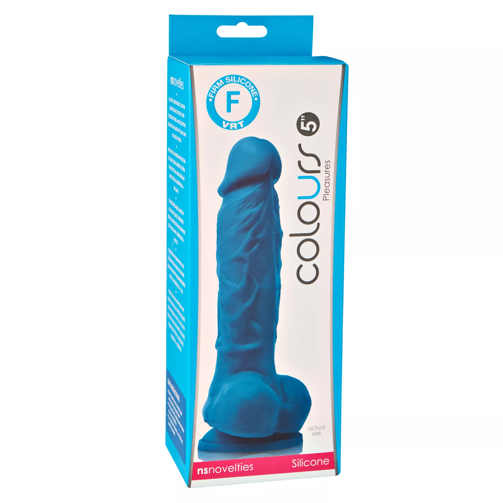 Colours Pleasures Dildo - 5 Inch Blue at Spencer's