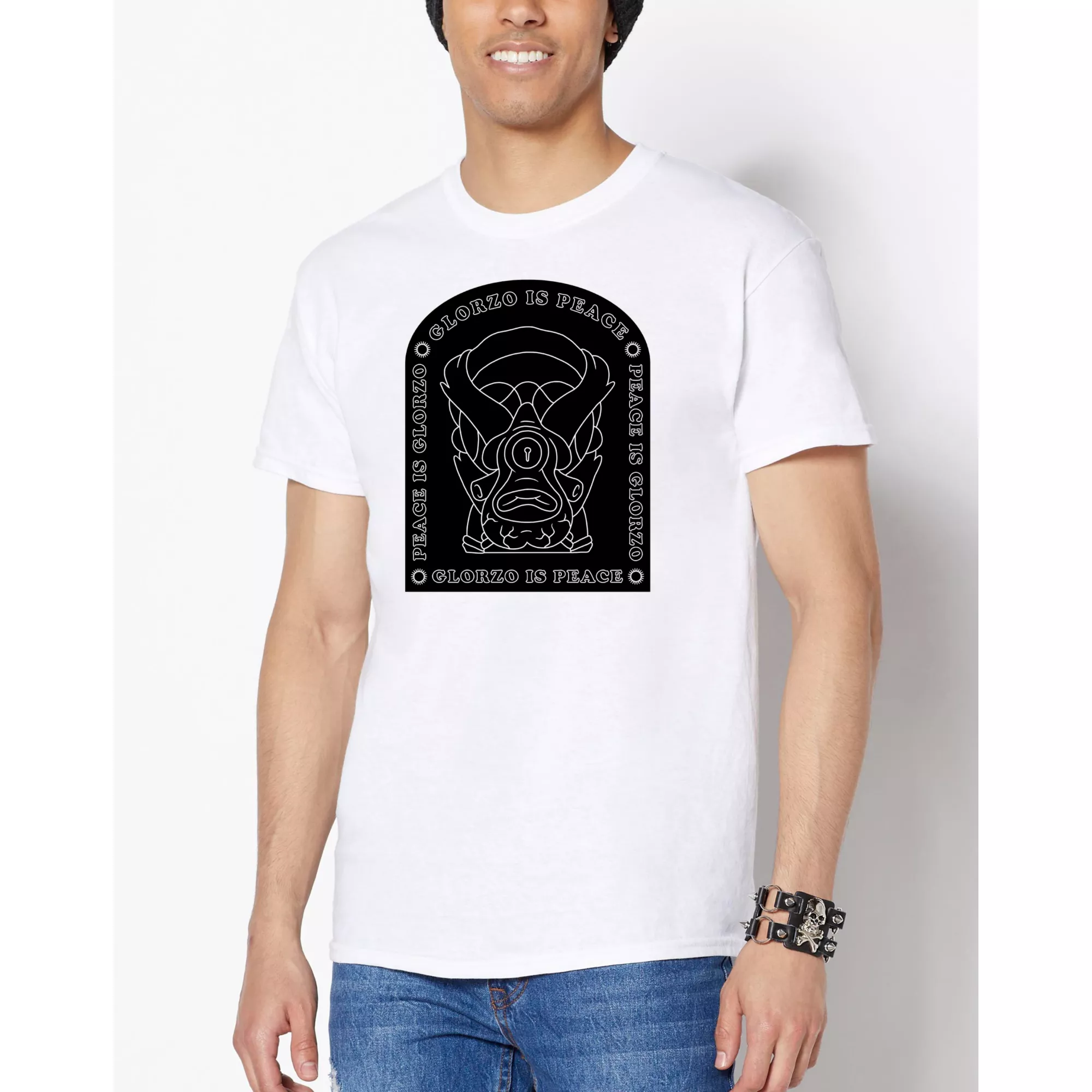 Glorzo is Peace Episode 7 T Shirt - Rick and Morty at Spirit Halloween