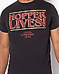 Hopper Lives T Shirt - Stranger Things