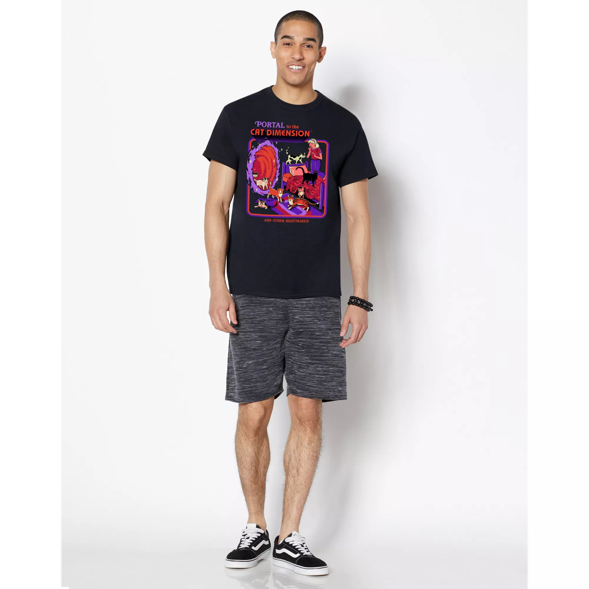 Portal to the Cat Dimension T Shirt - Steven Rhodes