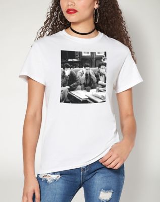 Three Wise Guys Couch Photo T Shirt - Friends