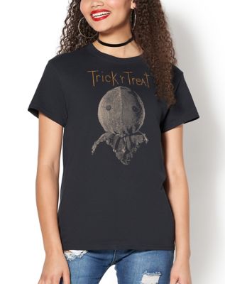Sam Face Logo T Shirt - Trick 'r Treat