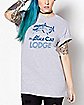 Blue Cat Lodge T Shirt - Ozark