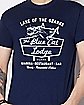Lake of the Ozarks Blue Cat Lodge T Shirt - Ozark