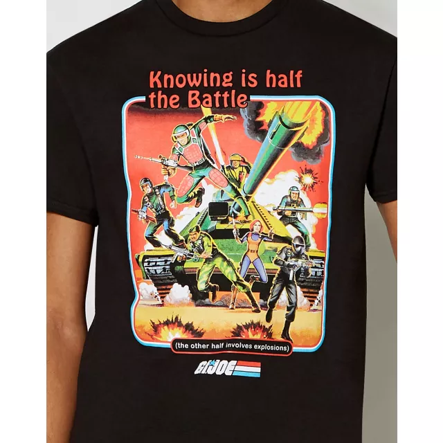 Knowing is Half the Battle G.I. Joe T Shirt at Spencer's