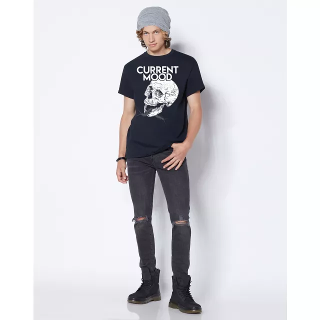 Current Mood Skull T Shirt at Spirit Halloween