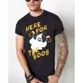 Here for the Boos T Shirt at Spirit Halloween