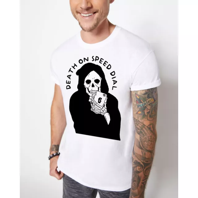 Death on Speed Dial T Shirt at Spirit Halloween