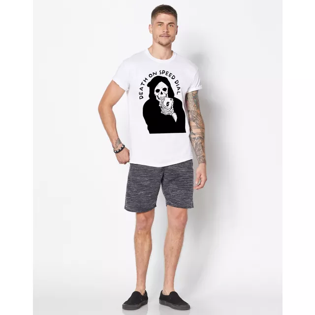 Death on Speed Dial T Shirt at Spirit Halloween