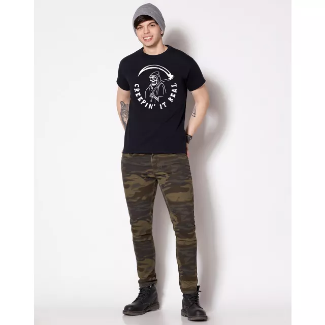 Creep It Real Skull T Shirt at Spirit Halloween