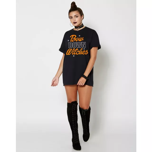 Bow Down Witches T Shirt at Spirit Halloween