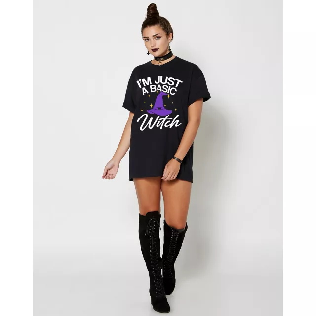 Just a Basic Witch T Shirt at Spirit Halloween