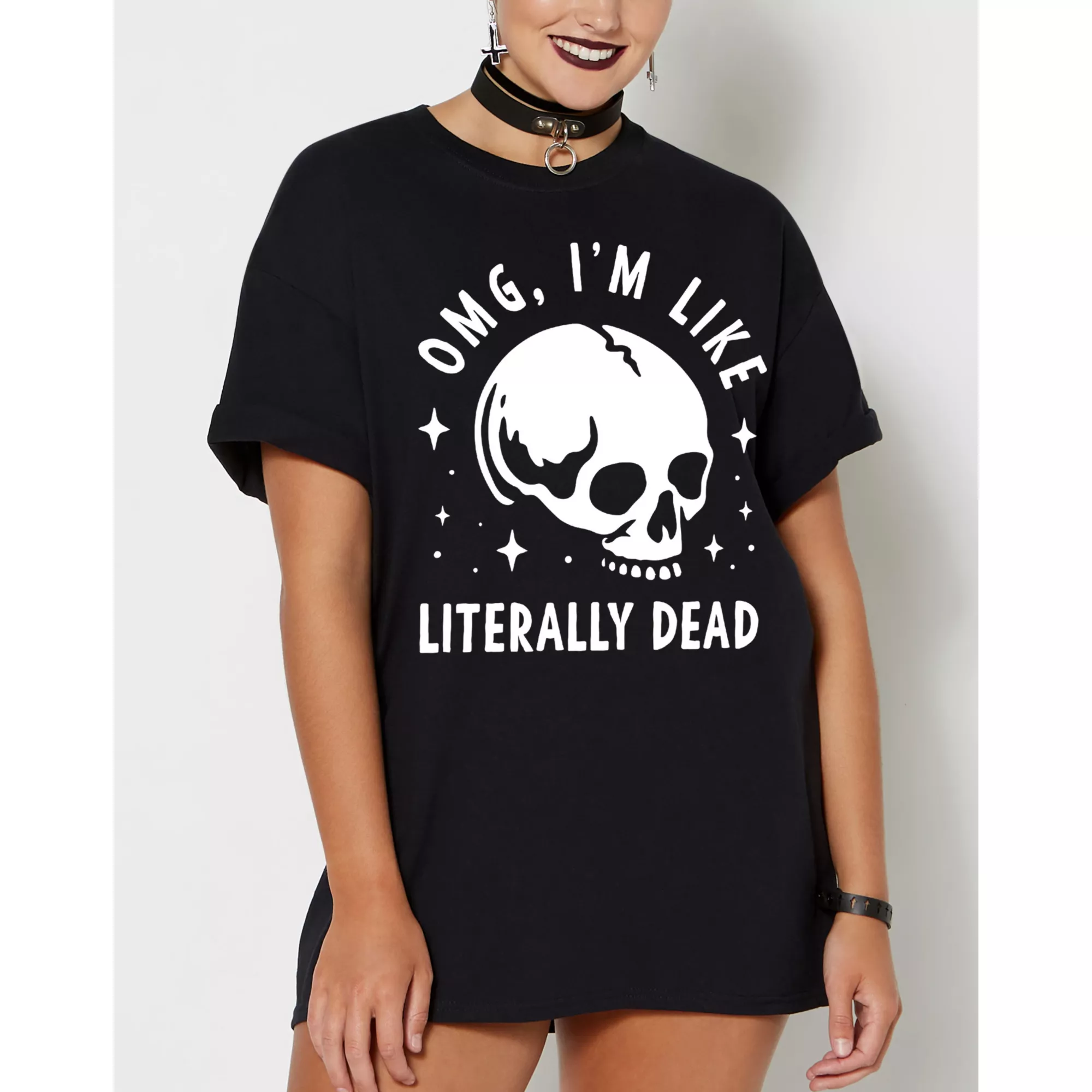Literally Dead T Shirt at Spirit Halloween