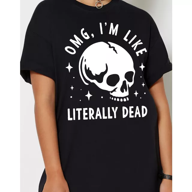 Literally Dead T Shirt at Spirit Halloween