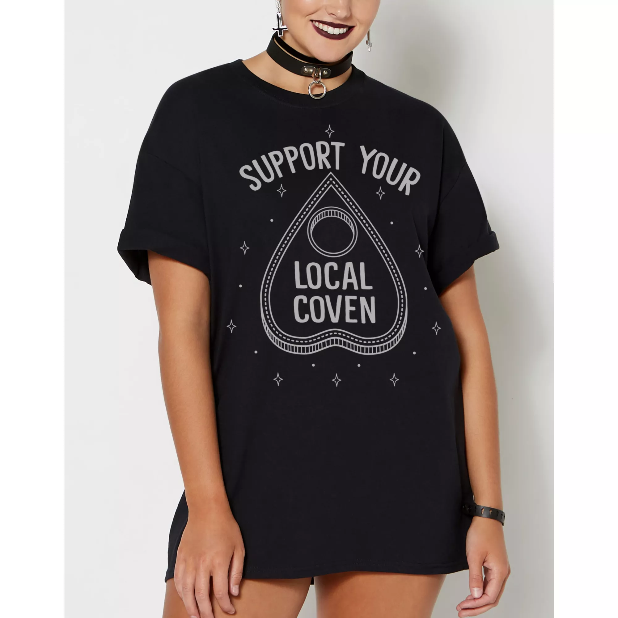 Support Your Local Coven T Shirt at Spirit Halloween