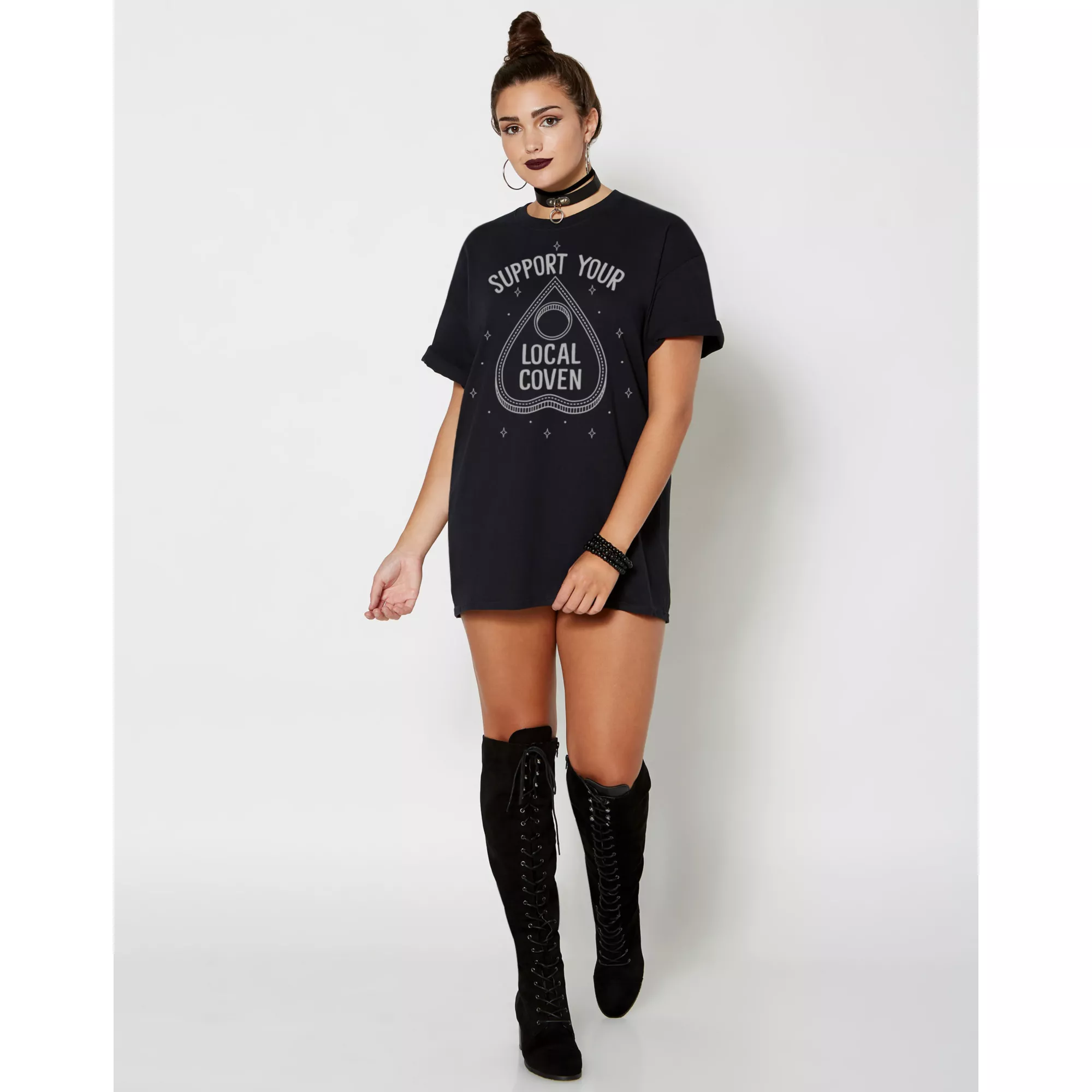 Support Your Local Coven T Shirt at Spirit Halloween