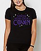 Support Your Local Coven Pentagram T Shirt