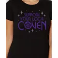 Support Your Local Coven Pentagram T Shirt at Spirit Halloween
