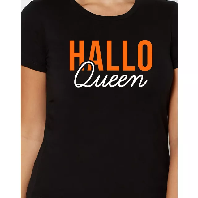 Hallo Queen T Shirt at Spirit Halloween