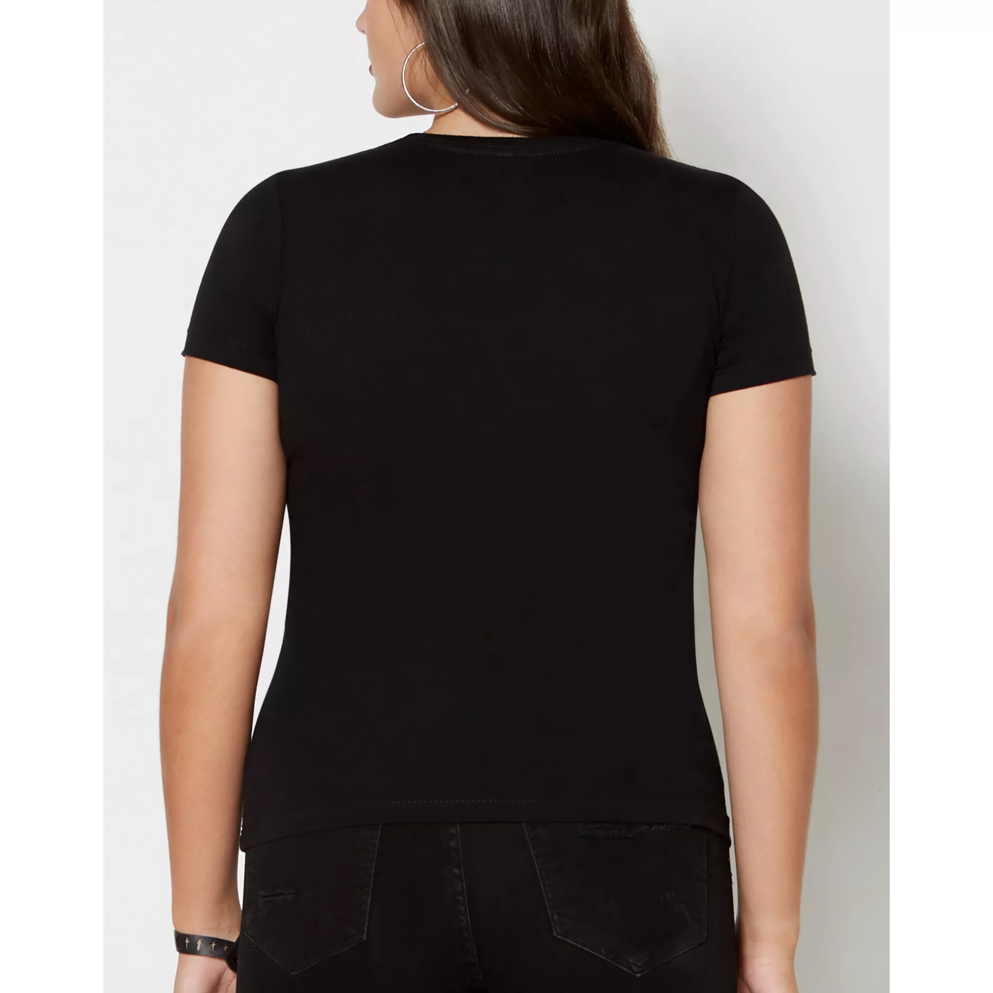 Black Skull Boobs T Shirt at Spirit Halloween