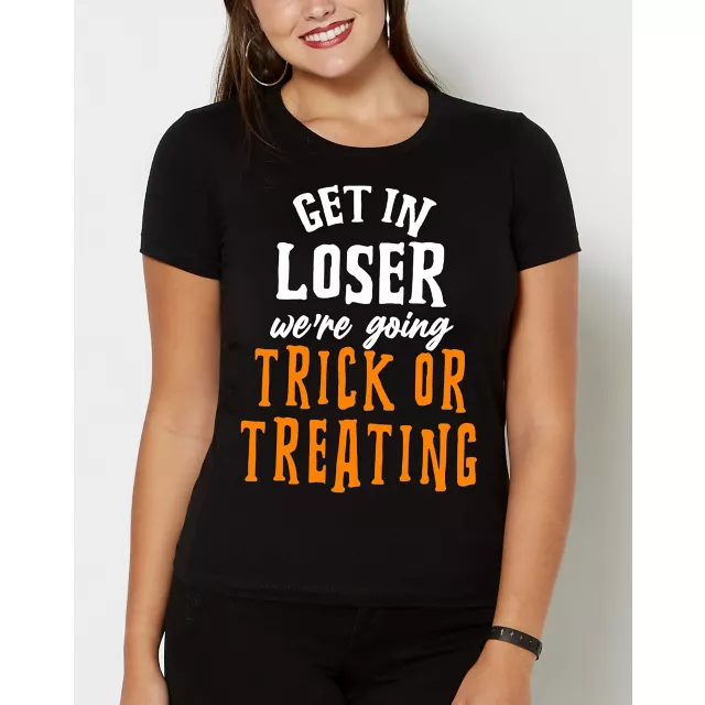 Get in Loser Trick or Treating T Shirt at Spirit Halloween