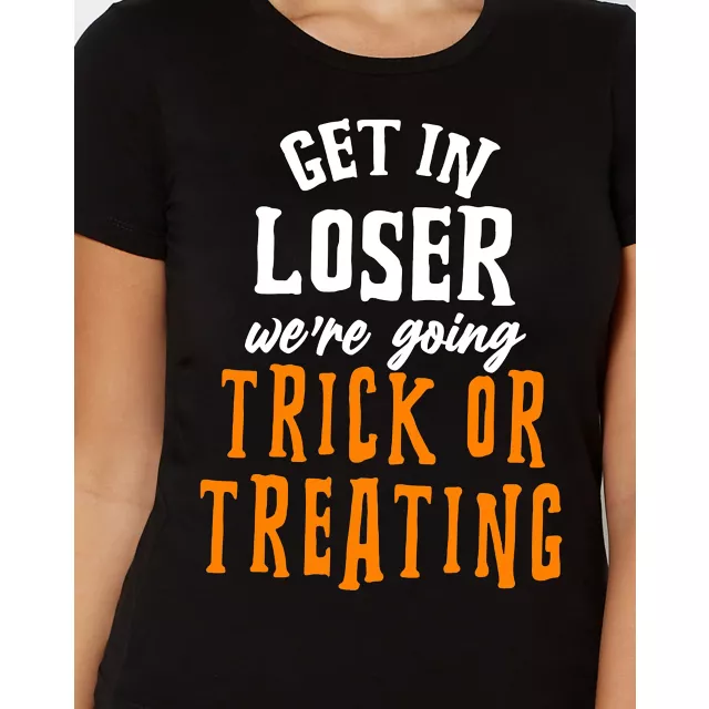 Get in Loser Trick or Treating T Shirt at Spirit Halloween