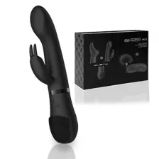 Rechargeable Vibrator and Bondage Sex Toy Kit at Spencer's