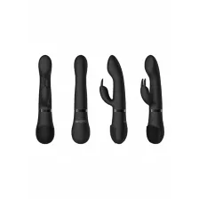 Rechargeable Vibrator and Bondage Sex Toy Kit at Spencer's