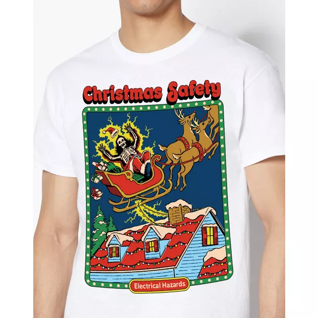 Christmas Safety T Shirt - Steven Rhodes at Spencer's
