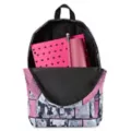 Poses Britney Spears Backpack at Spencer's