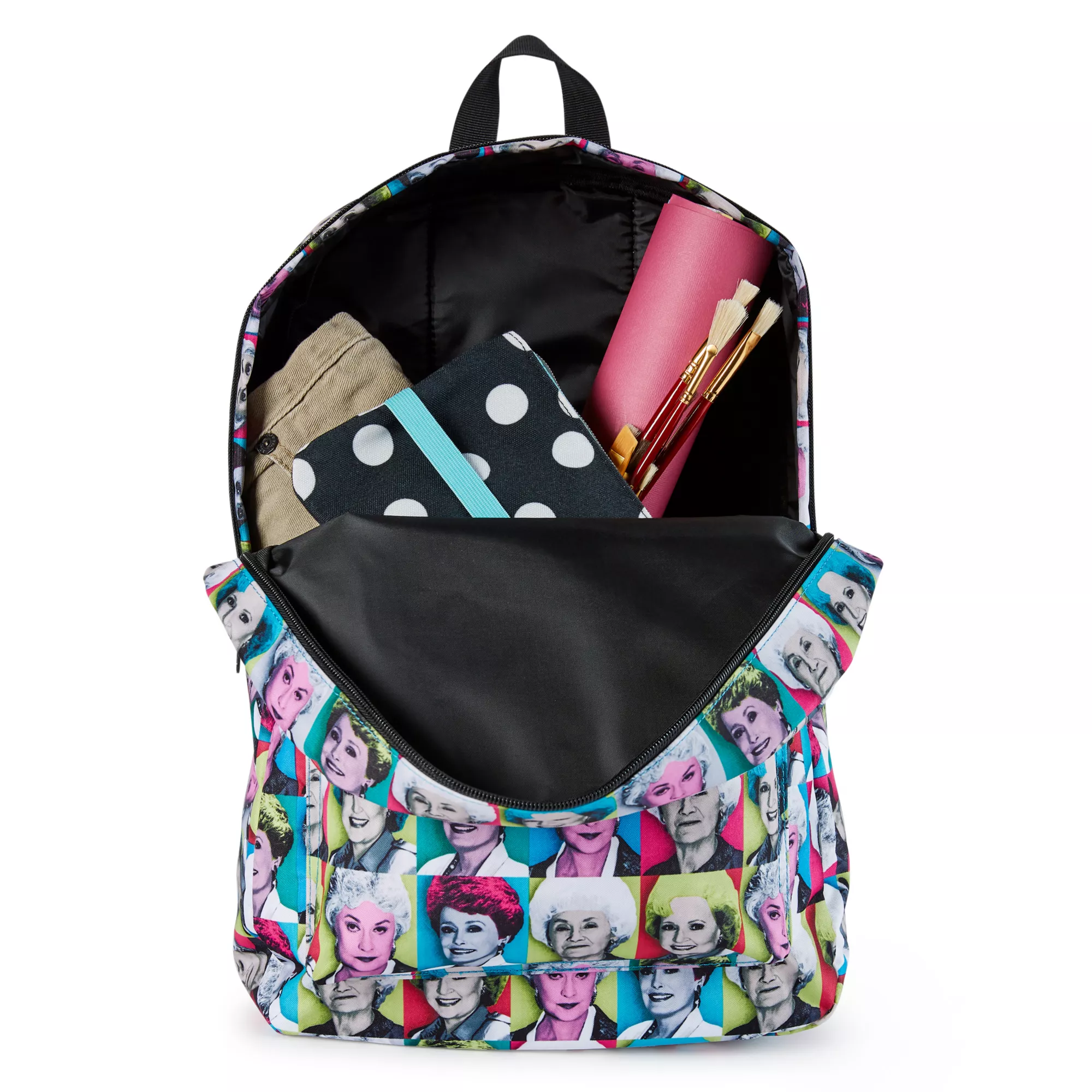 Neon Golden Girls Backpack at Spencer's