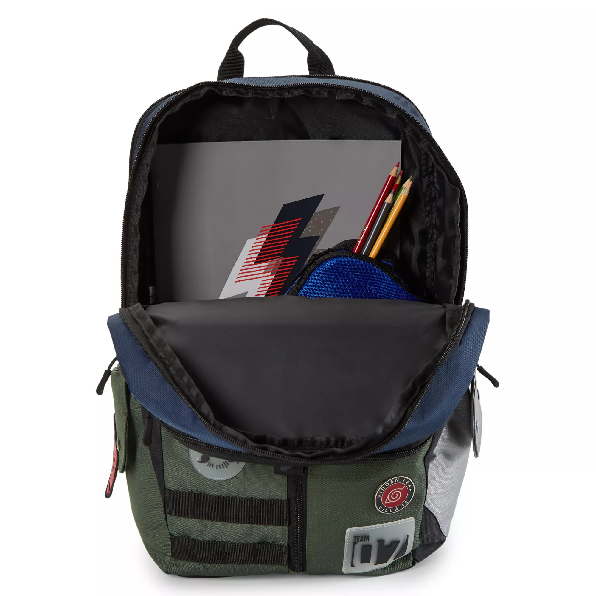 Kakashi Built Up Backpack - Naruto at Spencer's
