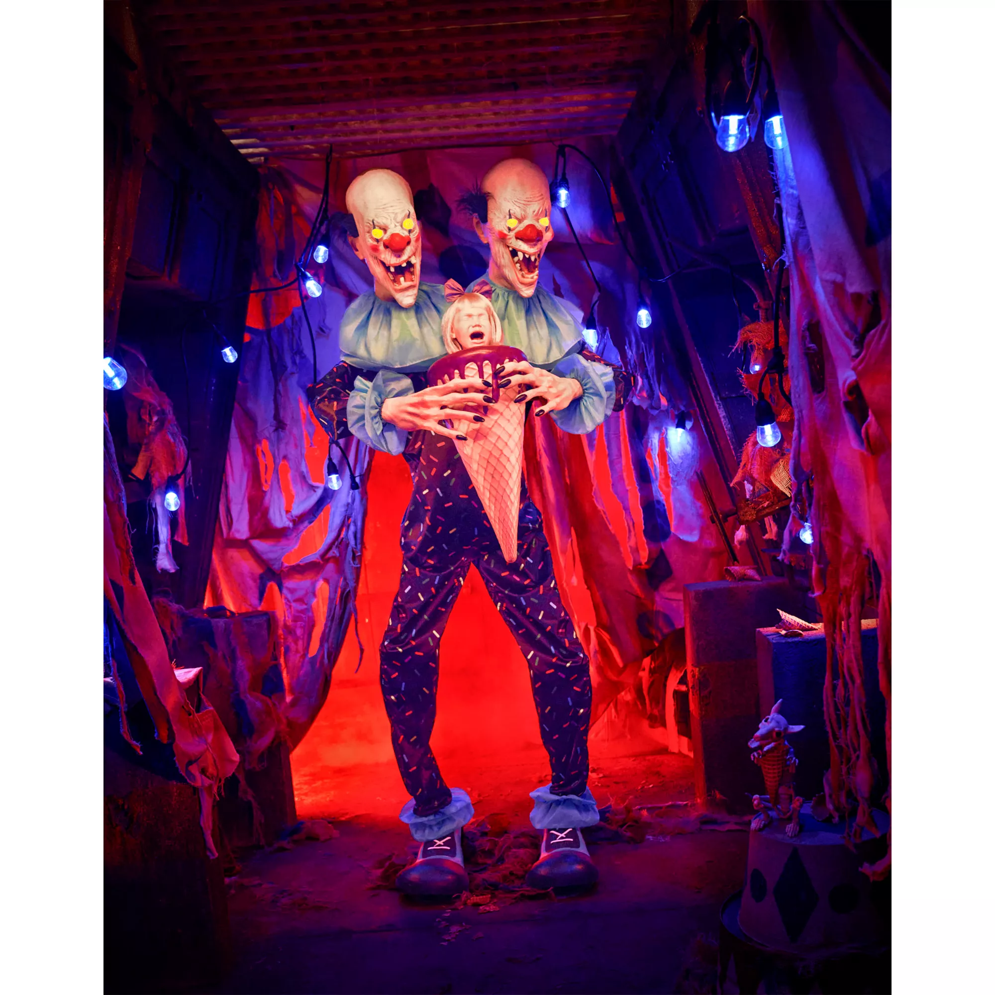 7 Ft Two Scoops Animatronic at Spirit Halloween