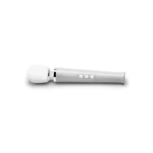 White Glitter Glimmer Wand Vibrator Kit at Spencer's