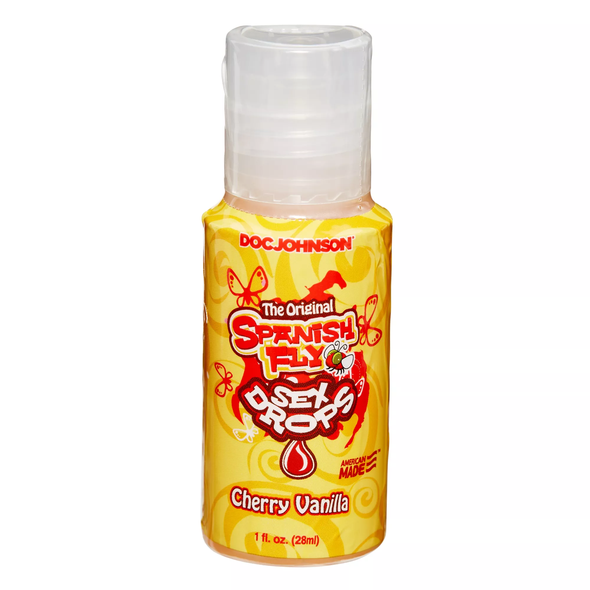 Spanish Fly Cherry Vanilla Drops 1 oz. - Doc Johnson at Spencer's