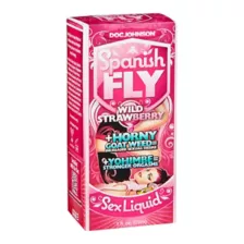Spanish Fly Wild Strawberry Drops 1 oz. - Doc Johnson at Spencer's