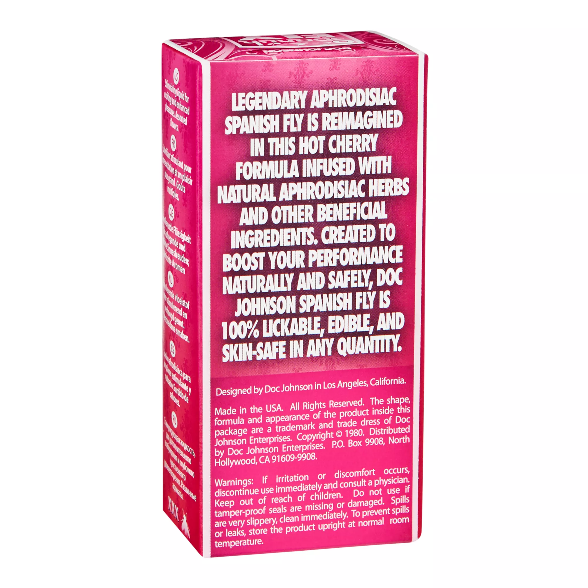 Spanish Fly Wild Strawberry Drops 1 oz. - Doc Johnson at Spencer's