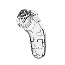 Clear ManCage Breathable Chastity Cage - 5.5 Inch at Spencer's