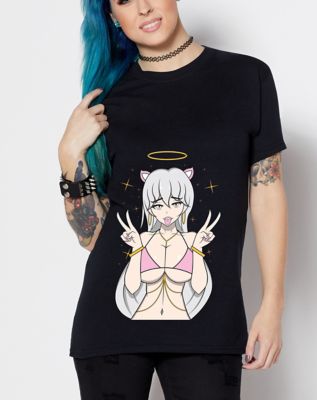  Anime Bondage Art T-Shirt : Clothing, Shoes & Jewelry