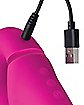 Inflatable and Vibrating Strap On Strapless Dildo with Remote Control - 9.7 Inch