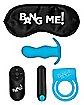 Blindfold, Cock Ring, Butt Plug and Bullet Vibrator Sex Toy Kit