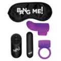 Couples Blindfold, Cock Ring and Vibrator Sex Toy Kit at Spencer's