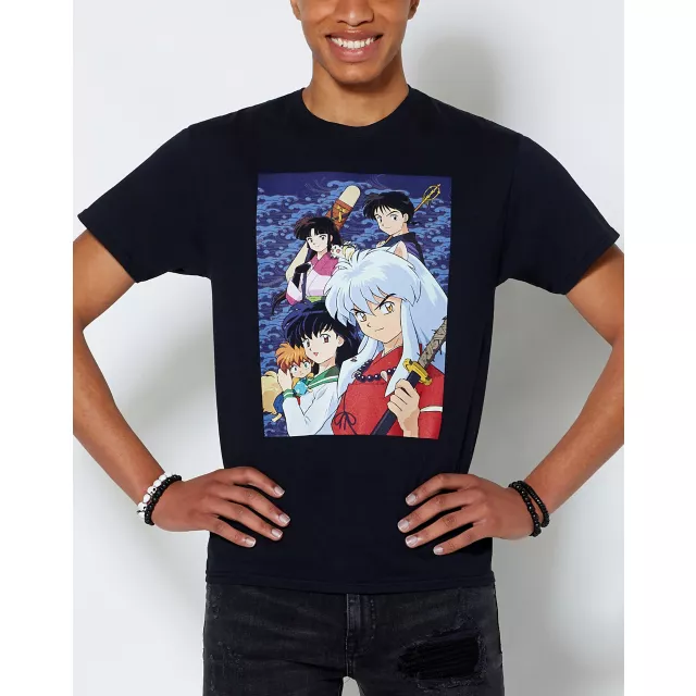 Inuyasha Characters T Shirt at Spencer's