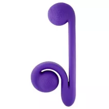 Multi-Function Purple Rechargeable Waterproof Snail Vibrator 9.5 Inch at Spencer's