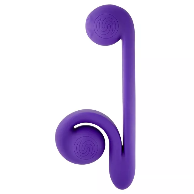 Multi-Function Purple Rechargeable Waterproof Snail Vibrator 9.5 Inch at Spencer's