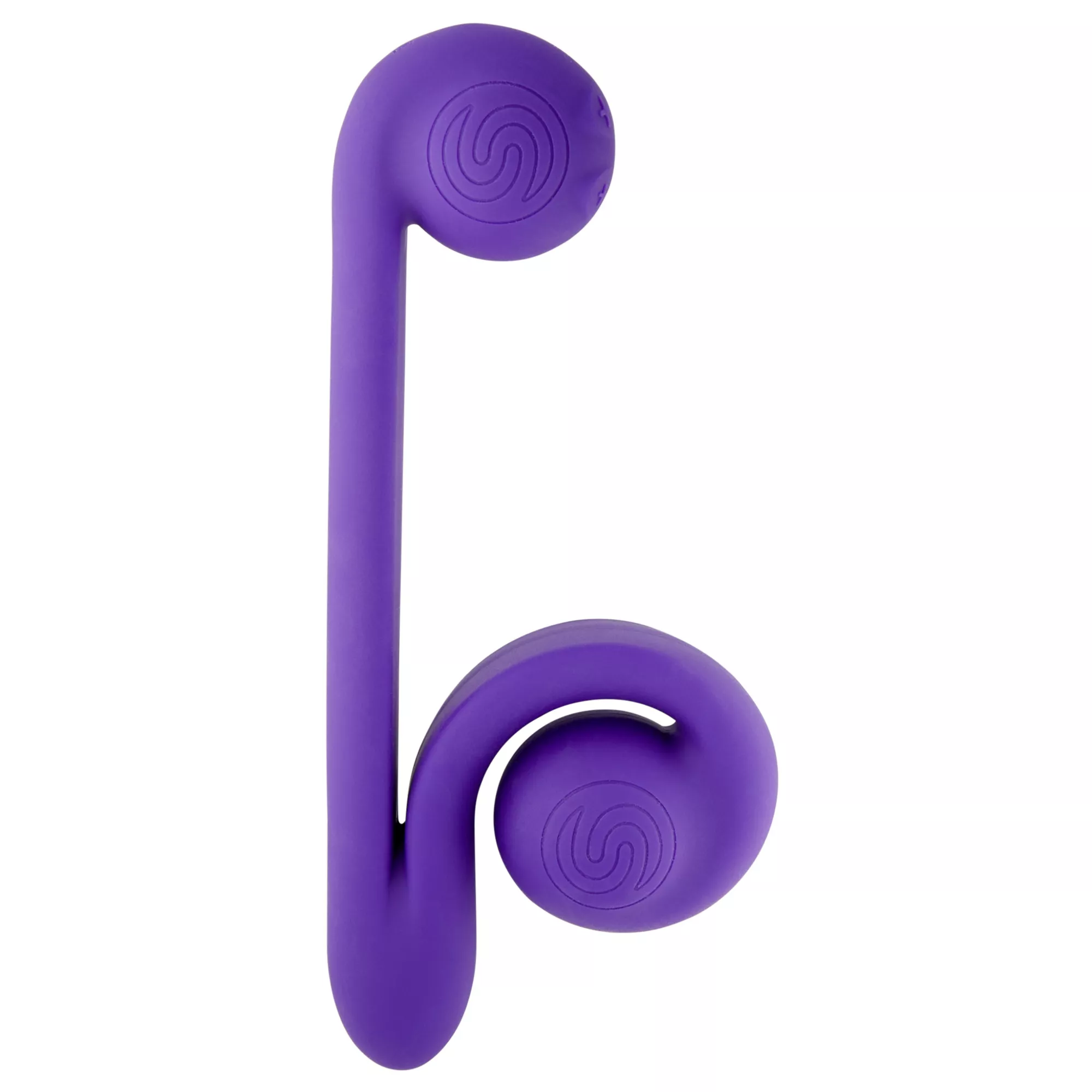 Multi-Function Purple Rechargeable Waterproof Snail Vibrator 9.5 Inch at Spencer's
