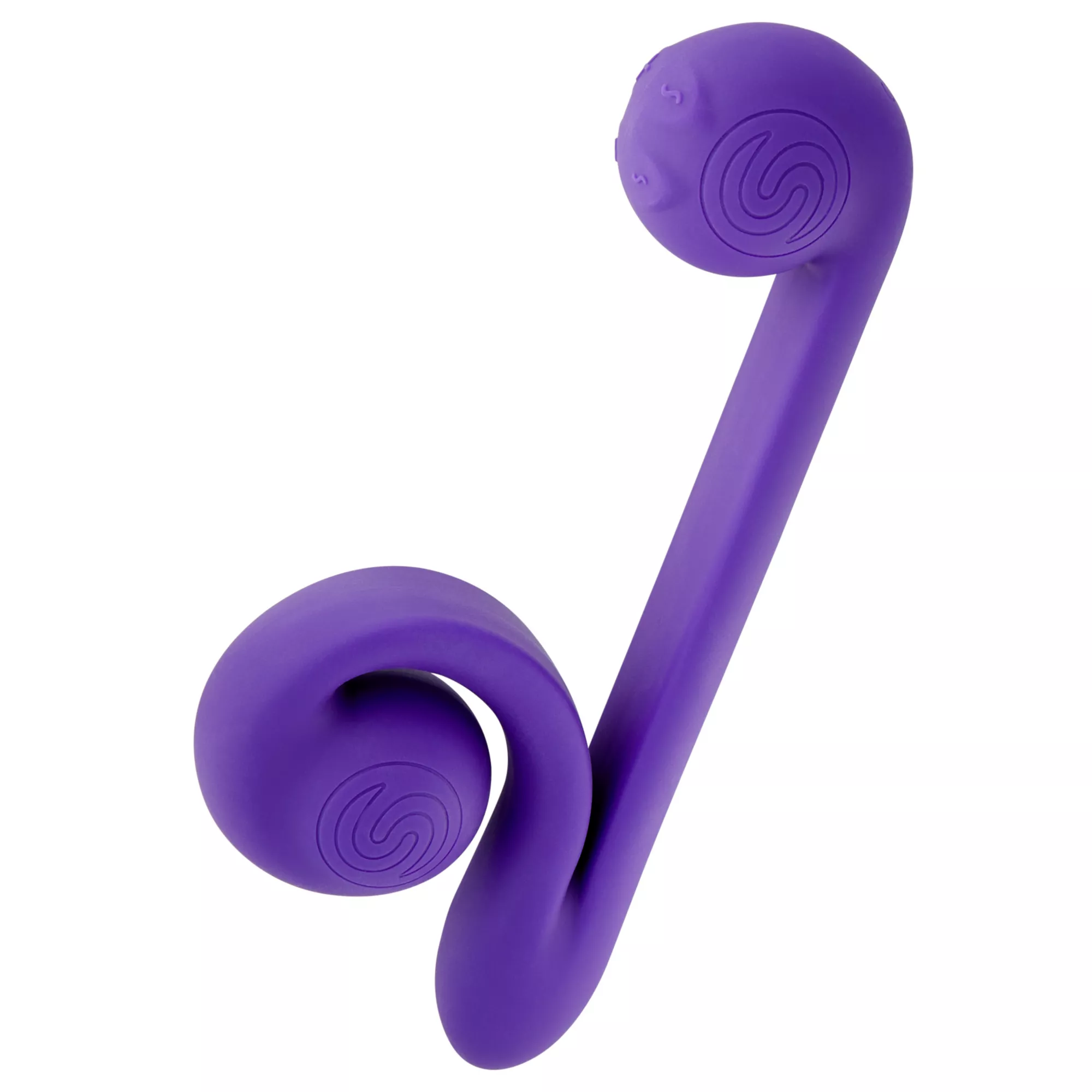 Multi-Function Purple Rechargeable Waterproof Snail Vibrator 9.5 Inch at Spencer's