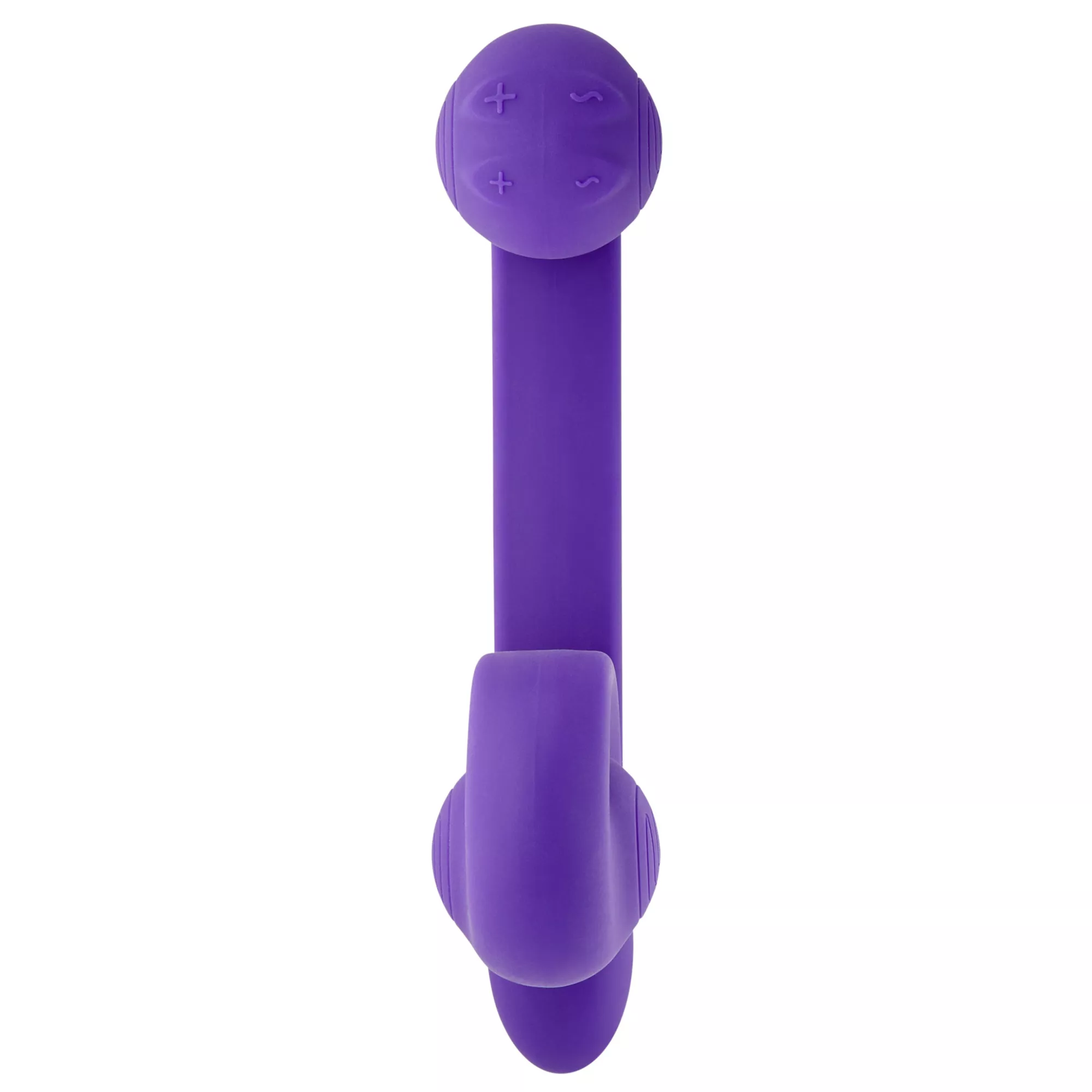 Multi-Function Purple Rechargeable Waterproof Snail Vibrator 9.5 Inch at Spencer's