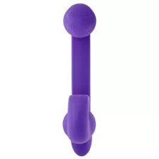 Multi-Function Purple Rechargeable Waterproof Snail Vibrator 9.5 Inch at Spencer's